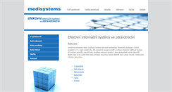 Desktop Screenshot of medisystems.cz