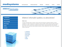 Tablet Screenshot of medisystems.cz